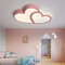 Modern Deckenleuchte LED Dimmbar Lampe Kreatives Design Cartoon Kronleuchter Herz Universum Schmetterling Deckenlampe Kinderzimmer Schlafzimmer Wohnzimmer Deckenbeleuchtung Innenbeleuchtung,A Pink