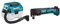 Makita DVC750LZ 18V Li-ion LXT Brushless L-Class Vacuum Cleaner - Batteries and Charger Not Included, Blue & DTM51Z Multi-Tool, 18 V,Blue