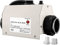 TGHY Calentadores de Piscina Eléctrica Calentador de Agua Eléctrico de 3KW 2KW 220V Termostato de Piscina Baño de SPA Calentador de Termostato Bomba de Bañera de Hidromasaje,3000W