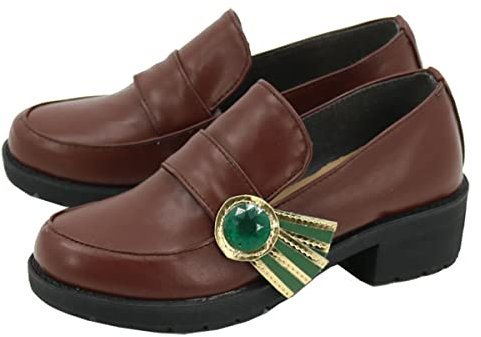 嘉信誉 Genshin Impact Cosplay Schuhe Venti Schuhe Cosplay -bühnenschuhe Anime Requisiten Anime Dress Up Venti Cosplay(Size:43,Color:Mann)