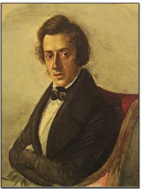 TSALF Leinwand Wandkunst Malerei Kein Rahmen Frederic Chopin Poster Polnischer Komponist Pianist Poster Klassisches Musiker Poster Vintage 50x70cm