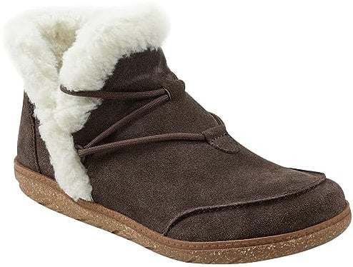 Earth Damen Fleet Stiefelette, Braun 200, 44 EU