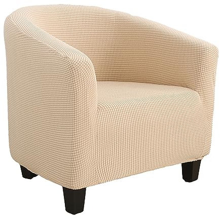Sesselbezug Stretch Stuhlhussen Tullsta Sesselüberwürfe Sessel Husse Cabriolet Sesselschoner Clubsessel Husse Stuhlhusse Natürliche Farben