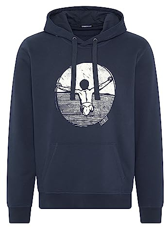 Chiemsee Hoodie mit Jumper-Motiv