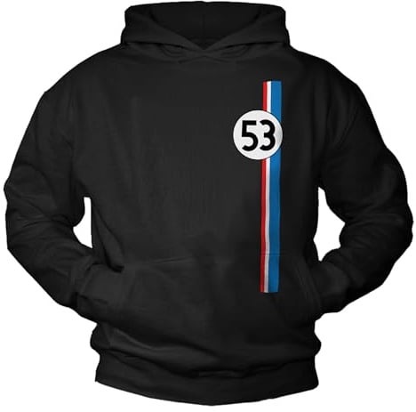 MAKAYA Kapuzenpullover Herren mit Aufdruck Auto Tuning Motiv 53 Hoodie