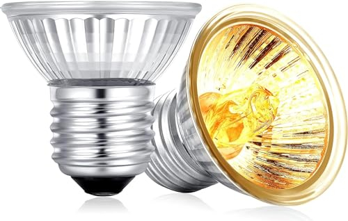 Sunshine smile 2 Stück UVA UVB Lampe Terrarium 50 Watt,Reptilien Wärmelampe,Wärmelampe Schildkröten UVA UVB,UV Lampe Schildkröte,UVA UVB Lampe Terrarium e27,Wärmelampe Terrarium,Reptilien Lampe