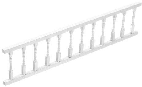 CIYODO 1stück Mini Holz Handlauf Für Puppenhaus Säulen Railing Dekorative Möbel Für Kreative Designs Langlebig Und Sicher Für Miniaturen Und Mikro-landschaften