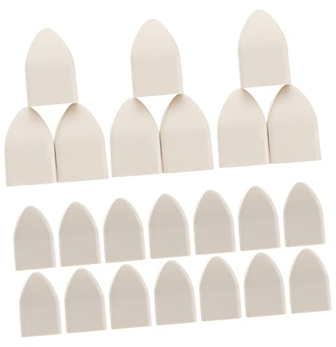 ORFOFE 50stücke Kunststoff-zaunpfostenkappen Für Quadratische Pfosten Dekorative Abdeckungen Für Zaun Geländer Und Verkehrssperren Einfache Installation Kleber