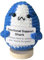 Kabwea Positive Crochet Shark, Hai Kuscheltier, Emotional Support, Mutmacher Geschenk, Das Kleine Wir Kuscheltier, Glücksbringer, Gute Besserung Geschenke, Hai