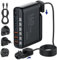 GaN Chargeur USB C 140 W Multiple 6 Ports USB C Chargeur Rapide Station de Charge avec 3 chargeurs Multiples 100 W PD3.0 QC5.0 PPS Chargeur de Voyage EU/UK/US/AU Chargeur pour Ordinateur Portable
