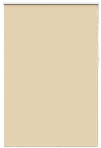 vidaXL Verdunkelungsrollo Beige 155x230 cm Stoffbreite 151,6 cm, Rollo, Klemmfix, Thermorollo, Verdunklungsrollo, Klemmrollo, Fensterrollo