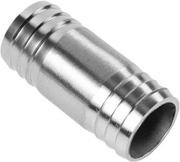Generic Raccord de tuyau cannelé à 2 voies en acier inoxydable 304 Réducteur/Connecteur égal Joint pagode Tuyau cannelé OD 4 6 8 14 16 20-63 mm(27mm)