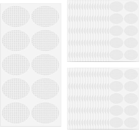 Transparente Ohrläppchen Unterstützung Patches,1000 Stück Ohrringe Abkleben Sport, Ohrläppchen-Stützpolster für Droopy Ohren Schwere Ohrringe