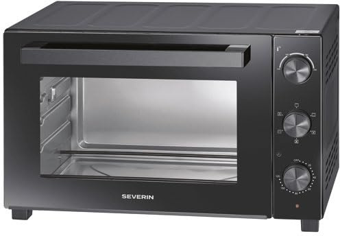 Mini Forno Elettrico - Severin - To 2076 - Ventilato - 1800 W - 46 L - Nero