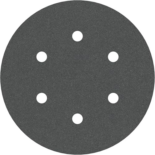 Bosch 5x PRO Plastic and Hard Stone F355 Schleifscheibe (für Beton, Harter Stein, Ø mm, Körnung 320, Professional Zubehör Exzenterschleifer)