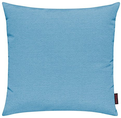 Fino Kissenhülle ca. 50 x 50 cm hochwertig & knitterarm Farbe (32 Türkis) 1 Stück