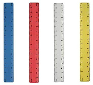 Lineal, 17cm, Plastik