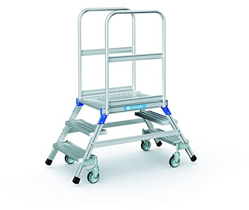 ZARGES Podesttreppe, beidseitig 3 Stufen Z600