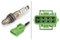 HELLA 6PA 009 165-681 Sonda Lambda - 4polos - Cable: 300mm