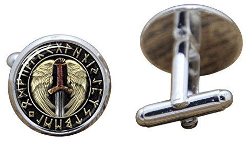 Patch Nation Wikinger Valkyrie Cosplay Cufflinks Manschettenknöpfe