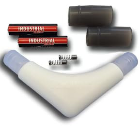 LEUCHTIE® Leuchthalsband Ersatzteilset nachleuchtend I für LED Halsband Plus oder Premium für Hunde