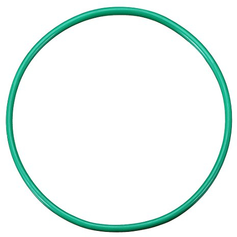sourcing map Fluorkautschuk O Ringe, FKM Dichtung für Maschineninstallationen, 80mm AD 73mm ID 3,5mm Breite Grün, Packung von 1