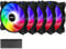 upHere 120mm SYNC ARGB LED PC Cooling Fan Ultra Quiet High Airflow for Computer Case CPU Cooler,PF1207-5