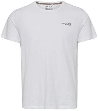 Blend 20712077 T-Shirt sans imprimé, 110601_Bright White, XXL