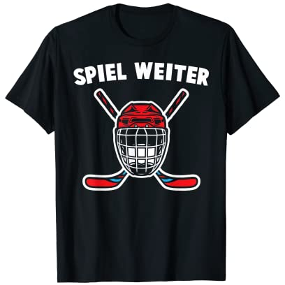 Eishockey News Style Eishockey Trickot Deutschland Stick T-Shirt