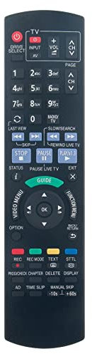 VINABTY N2QAYB001059 Remote Control Replaced Fit For Panasonic DVD Recorder DVD Player DMR-EX97EB DMR-EX97EB-K DMREX97EBK DMREX97EB