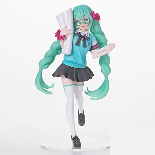 SEGA Goods Hatsune Miku – 16. Anniv. Version Booota, Figur Luminasta, 18 cm