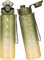 Seekua Sport Tritan Gourde 1l avec Paille & Marqueur de Temps, Motivation Bouteille d'eau sans bpa reutilisable pour Running, Gym, Fitness, 2 Couvercles, 1 litre