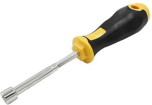 Bonsicoky 8mm Socket Wrench Screwdriver, High-Carbon Steel Hex Nut Driver Key Hand Tool for DIY, Hand-Making