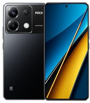 Xiaomi POCO X6 5G - Smartphone 12GB RAM 256GB ROM, Snapdragon® 7s Gen 2, 6,67 1,5K Flow AMOLED, 120Hz, Fotocamera 64MP, 5000mAh, 67W ricarica, nero [versione globale]