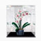 CHIFENMS Vitrine en acrylique transparent pour Lego 10311 Orchidée, blocs de construction, objets de collection, vitrine de rangement, présentoir pour (étui uniquement) (2 mm)