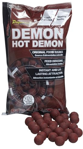 Starbaits Bouillettes Performance Concept Hot Demon – 800 g – D.20 mm – Rouge – 63896
