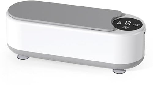Ultraschallreiniger, Hochfrequenz Ultraschallreinigungsgerät, 45000Hz/s Ultrasonic Cleaner für Schmuck, Brillen, Uhrenarmbänder, Ohrringe, Ringe, Halsketten