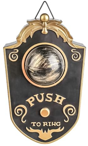 Sarini Campanello con Un Occhio Campanello Spaventoso Che Ride Decorazioni di Halloween per la casa stregata Campanello Divertente per la casa stregata