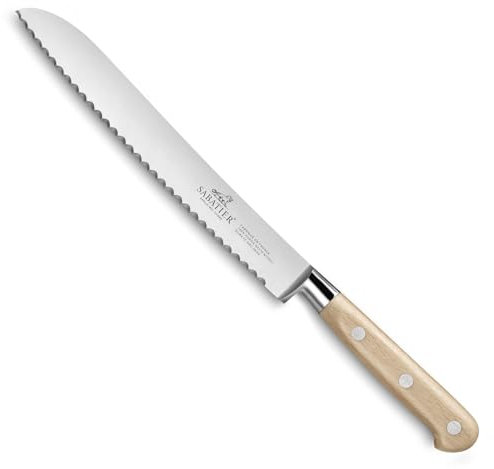 Sabatier Couteau à pain, 20 cm, 100% forgé, Idéal Brocéliande