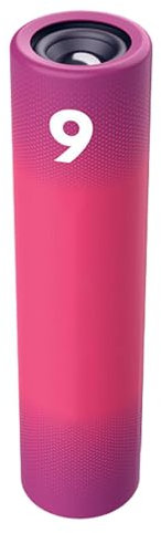 Handheld Wireless Speaker, Waterproof Sound Interface face, Music Playback Tool, Stick Shape Design Functions as Power Bank for Home, Colorful LED Lights, Shockproof