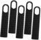 JEWEDECO Garden Broom Mop Handle Set 5pc Plastic Handle Grip Accessory Comfortable to Install Versatile