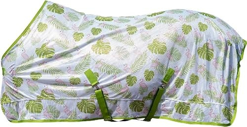 HKM Flamingo Fly rug Green/Pink 7'3