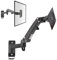 Oreilet Upgraded Monitor Wall Mount for 17-35 Inch 26.4lbs Flat Curved Computer Screen, Premium Heavy Duty Ultrawide Single Monitor Arm, Adjustable VESA Bracket 75x75/100 X 100 Mm