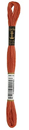 Anchor Sticktwist, 4635000-00884, Farbe:884, Stickgarne