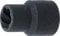 BGS 5266-12 | Spiral-Profil-Steckschlüssel-Einsatz / Schraubenausdreher | 12,5 mm (1/2) | SW 12 mm