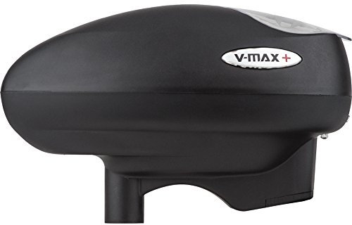 Valken V-Max Elektronischer Paintball-Lader, schnelle Zufuhr, motorisierter Hopper, hält 200+ Paintballs