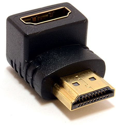 HDMI a HDMI Adaptador Compatible con Roku 3500EUA, Amazon Fire TV Stick, Google Chromecast, Miracast Airplay, August DVB USB, KitMaster Stream, Pinwheel Q7 8GB Quad Core, Toshiba 32D1333, LG 42LF652V