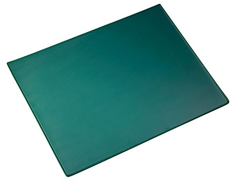 ALCO-Albert 5533-18 - Schreibunterlage mit transparenter Abdeckung, 50 x 65 cm, dunkelgrün, 1 Stück