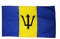 AZ FLAG - Flagge Barbados - 150x90 cm - Barbados Fahne 90 x 150 Cm Feiner Polyester - Flaggen