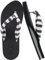 KuaiLu Infradito Donna Estive Comode Stoffa Righe Ciabatte Infradito Supporto Arco Plantare Sandali Infradito Spiaggia Piscina Flip Flop Mare Leggere Antiscivolo Gomma Suole Bianco e Nero 37